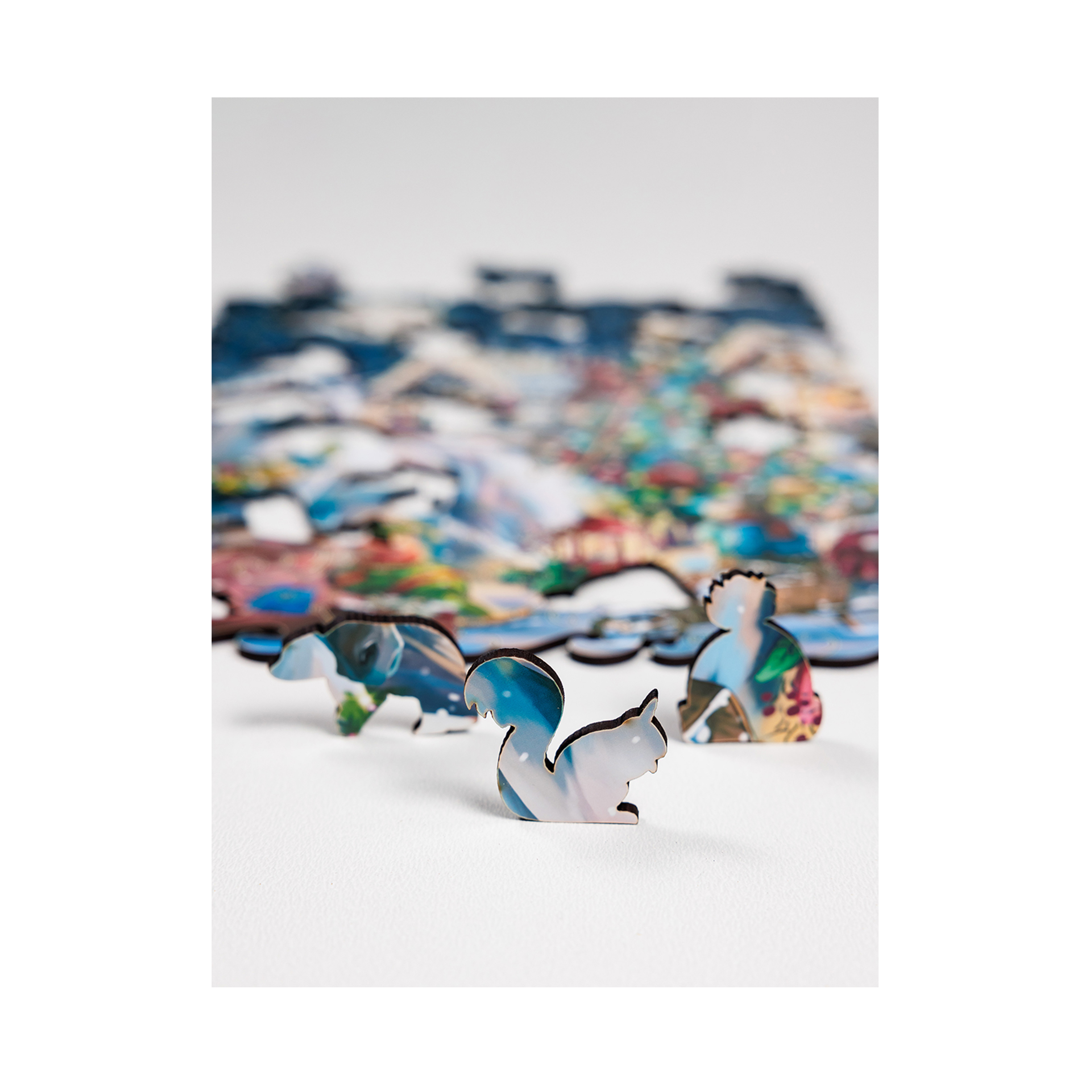 Пазл 1TOY Новогодний единорог деревянный - фото 8