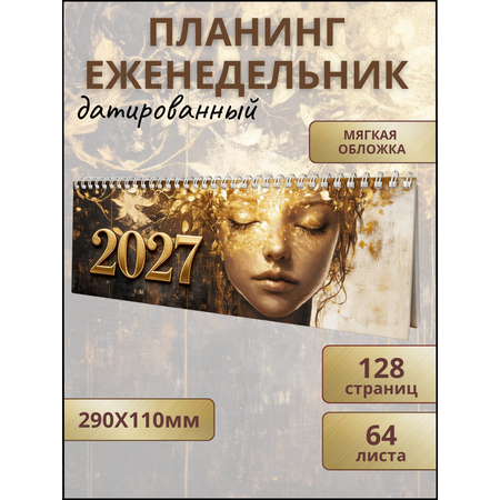 Ежедневник AXLER датированный 2027 А6 64 лист.