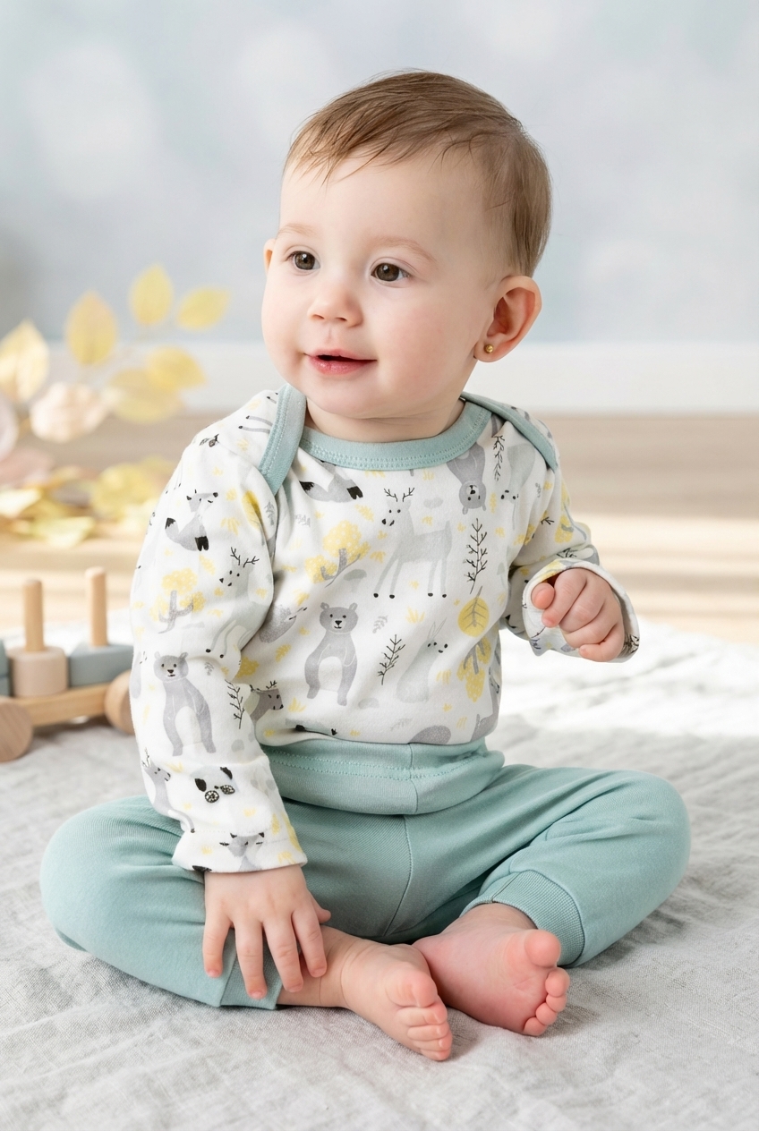 Боди и штанишки Рыжик БПИ 001 - фото 1