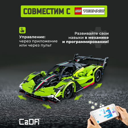 Конструктор CaDa Fantasy Wings блочный