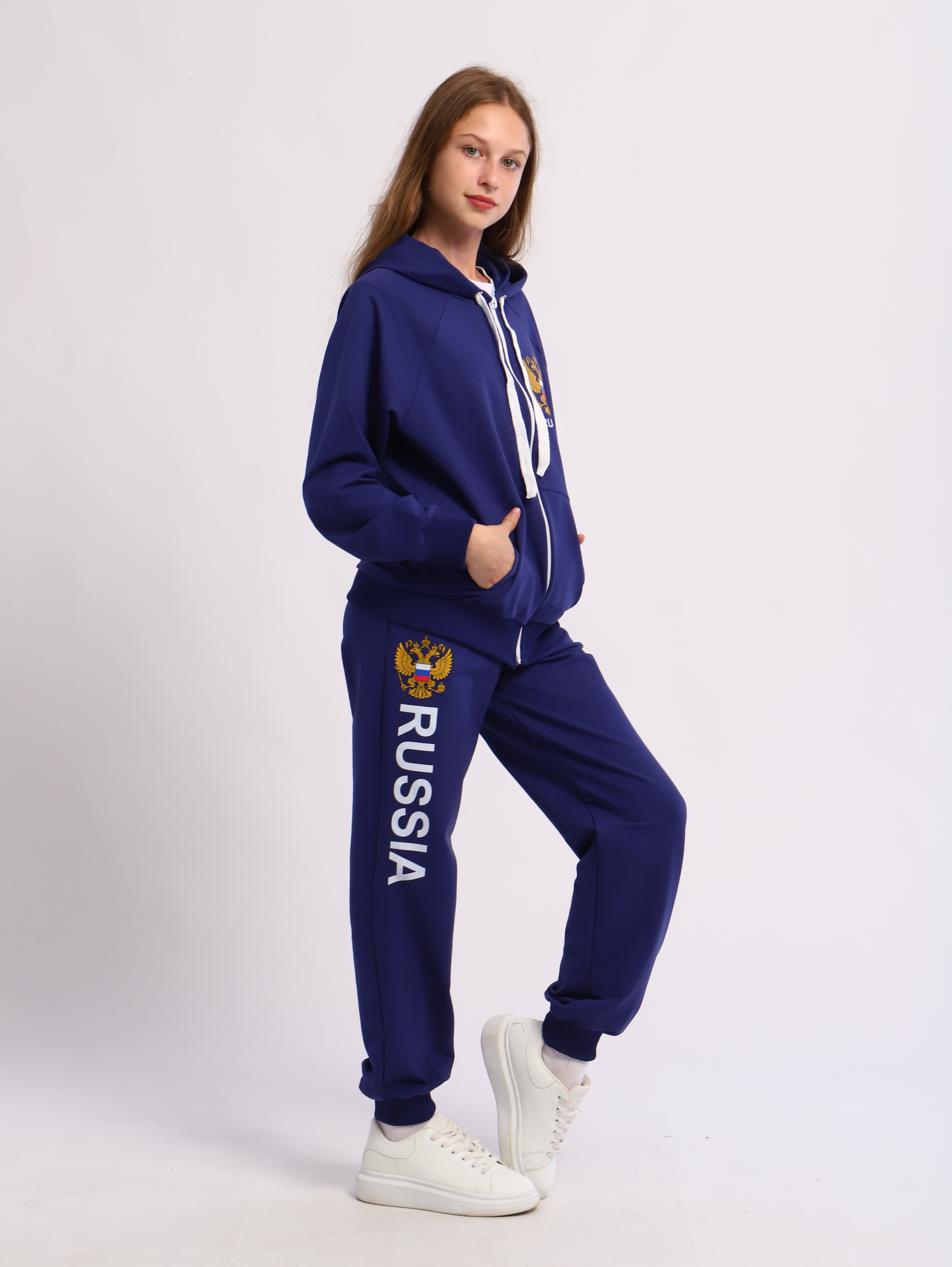 Костюм ЛАДОШКИ Костюм Марафон василек - фото 13