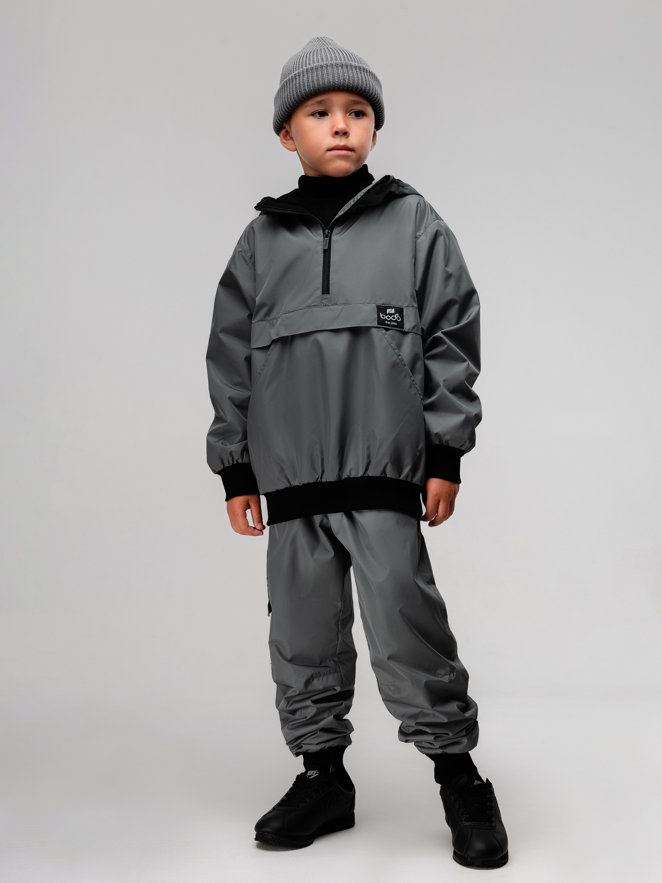 Костюм Bodo 32-52МU_серый - фото 1