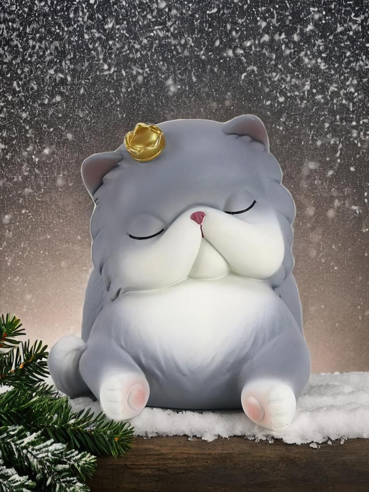 Копилка пластиковая iLikeGift Котик - фото 1