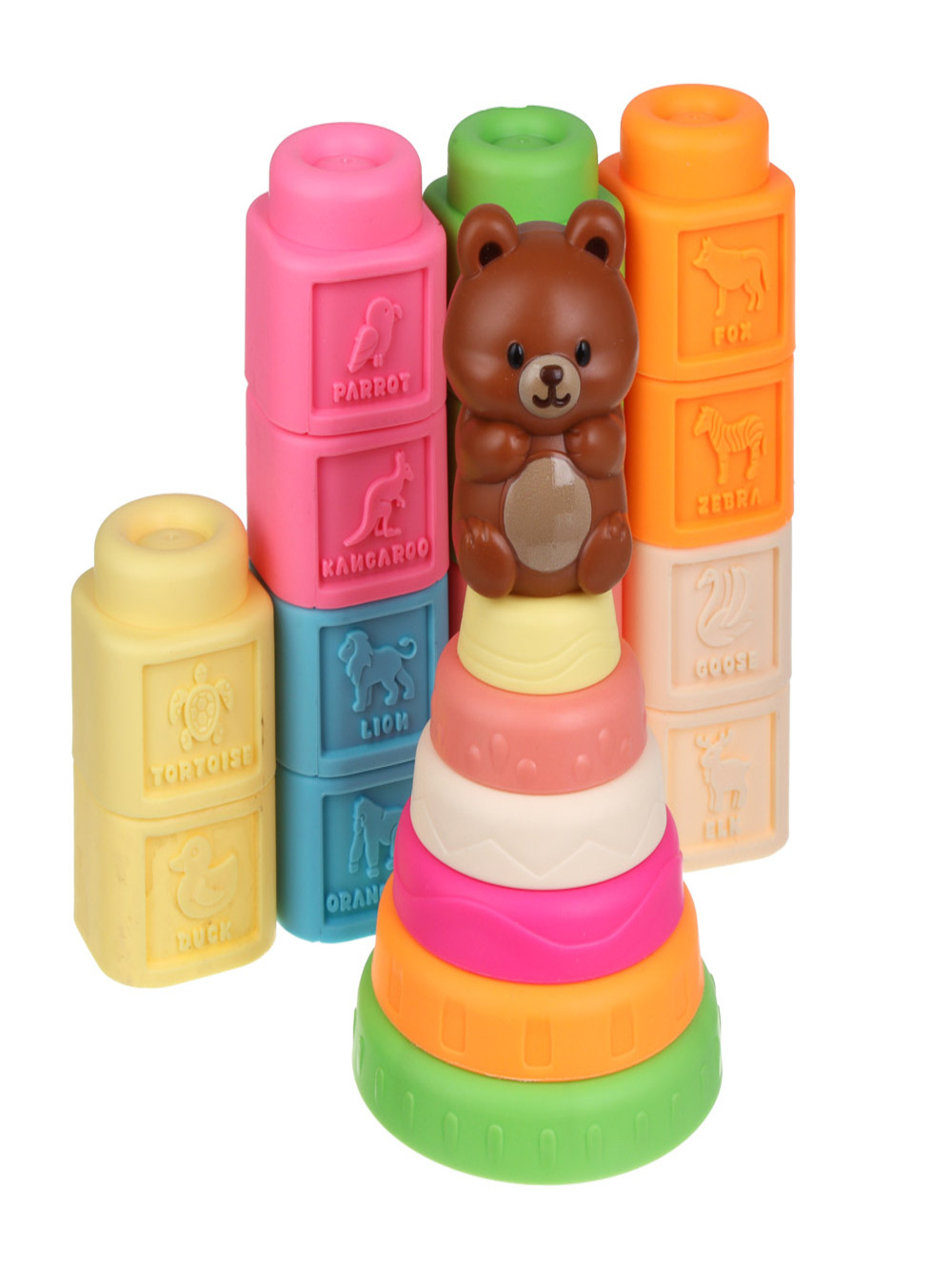 Игрушка Игроленд Мягкие кубики - фото 5
