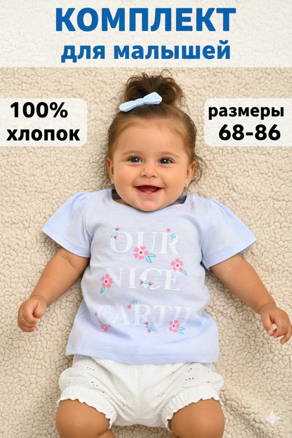 Футболка и шорты Deiko Baby D7126 - фото 2