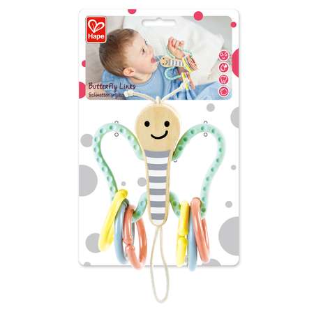 Игрушка Hape погремушка Бабочка