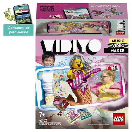 Конструктор LEGO VIDIYO Битбокс Карамельной Русалки блочный