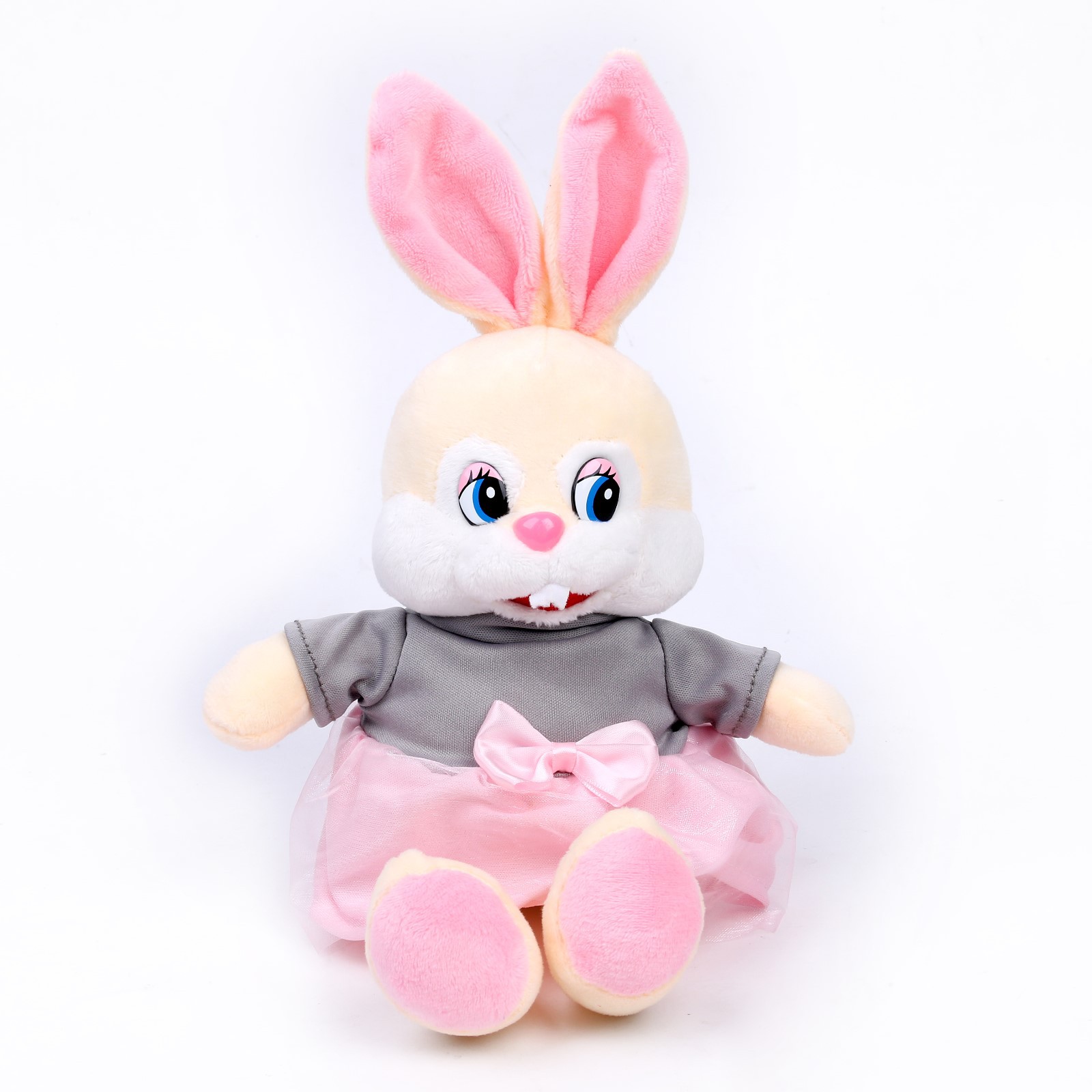 Мягкая игрушка Sima-Land зайка - фото 4