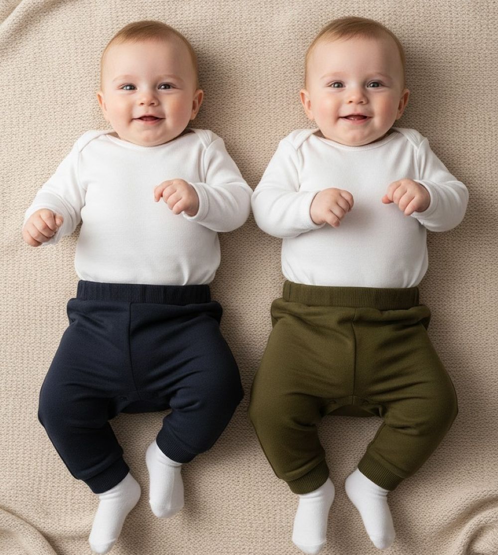 Изображение товара Детские брюки 2 шт Deiko Baby из хлопка для малышей Размер 68