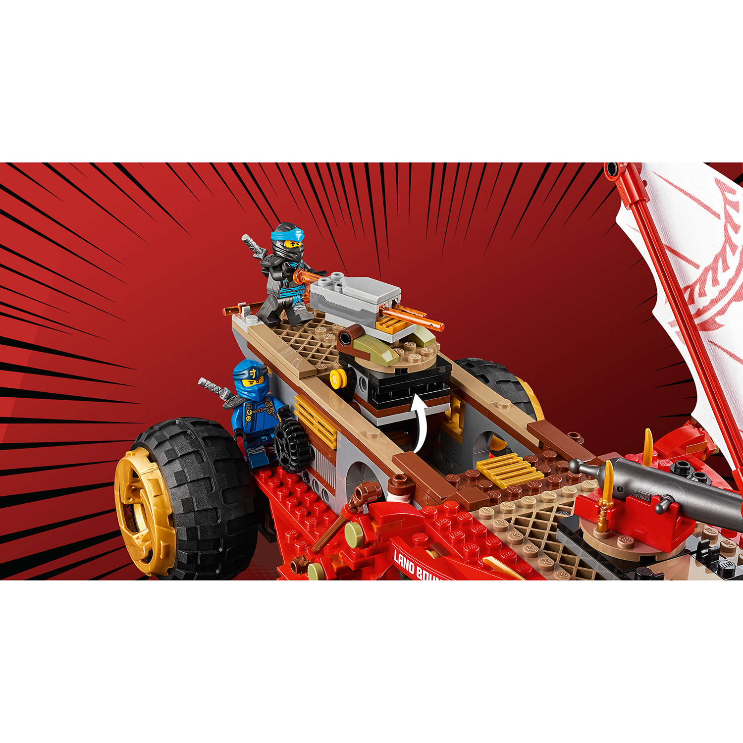 Конструктор LEGO NINJAGO блочный - фото 11
