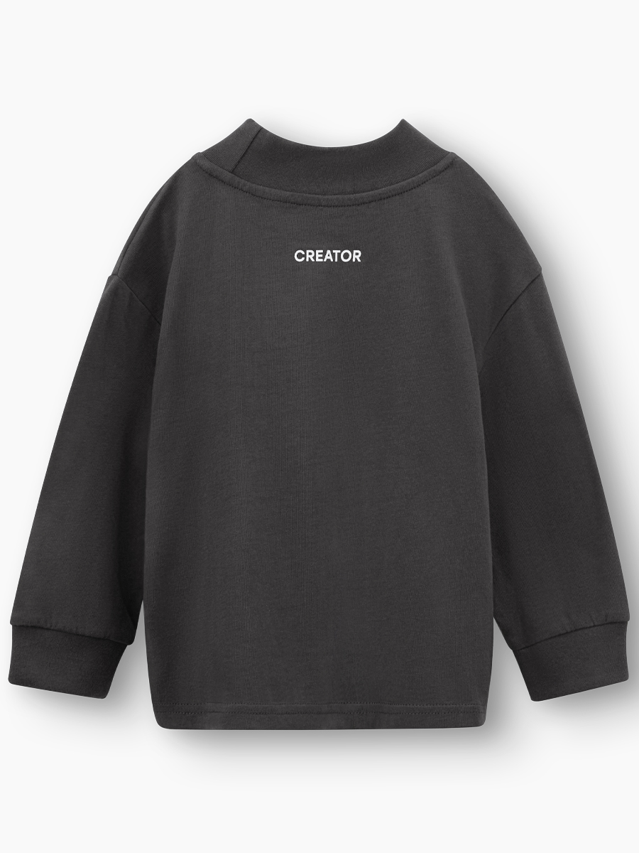 Лонгслив Happy Baby 88658_black - фото 4