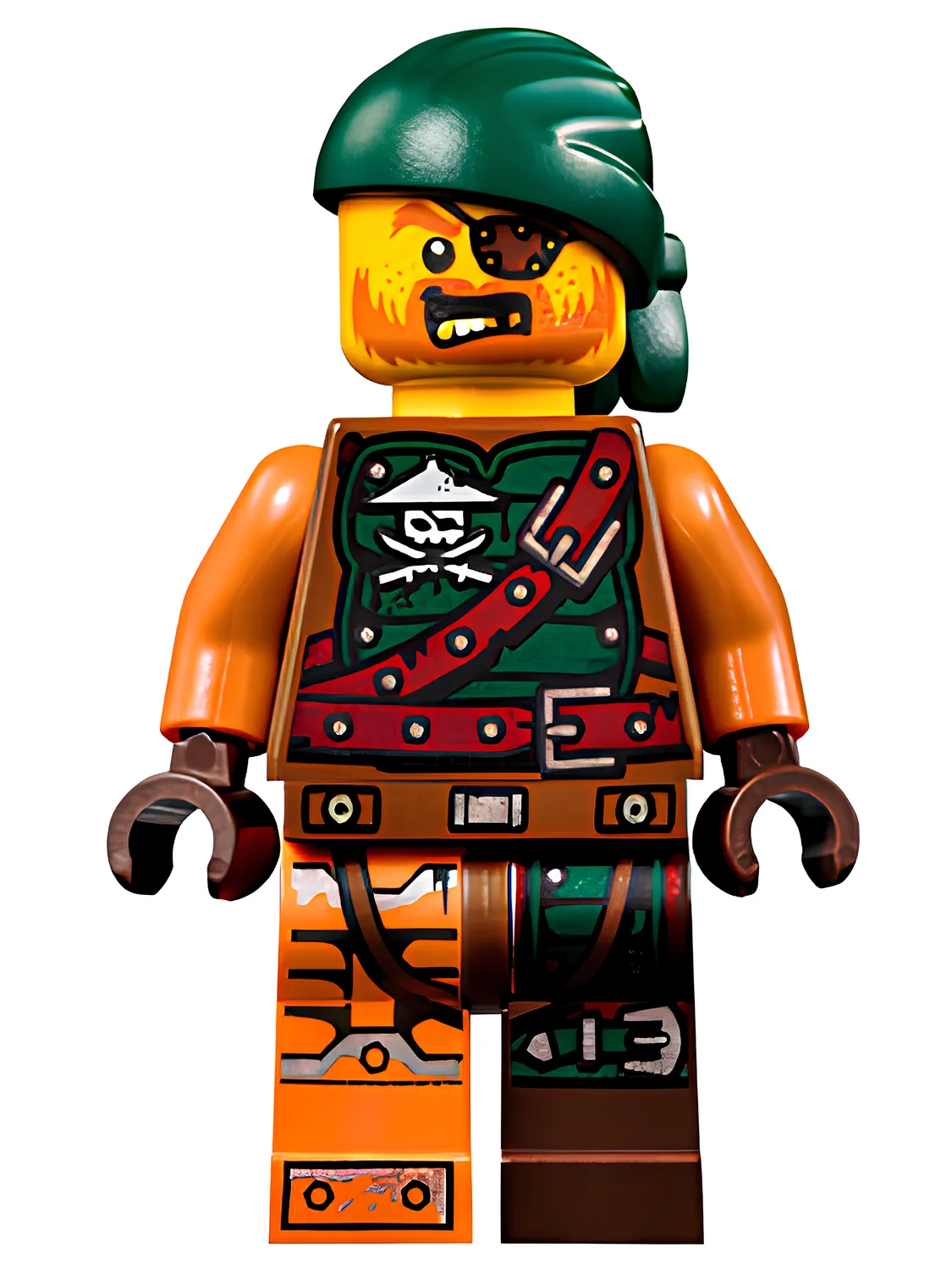Изображение товара Фигурка LEGO Ninjago Bucko njo196 | Детская коллекционная минифигурка Изображение товара Фигурка LEGO Ninjago Bucko njo196 | Детская коллекционная минифигурка