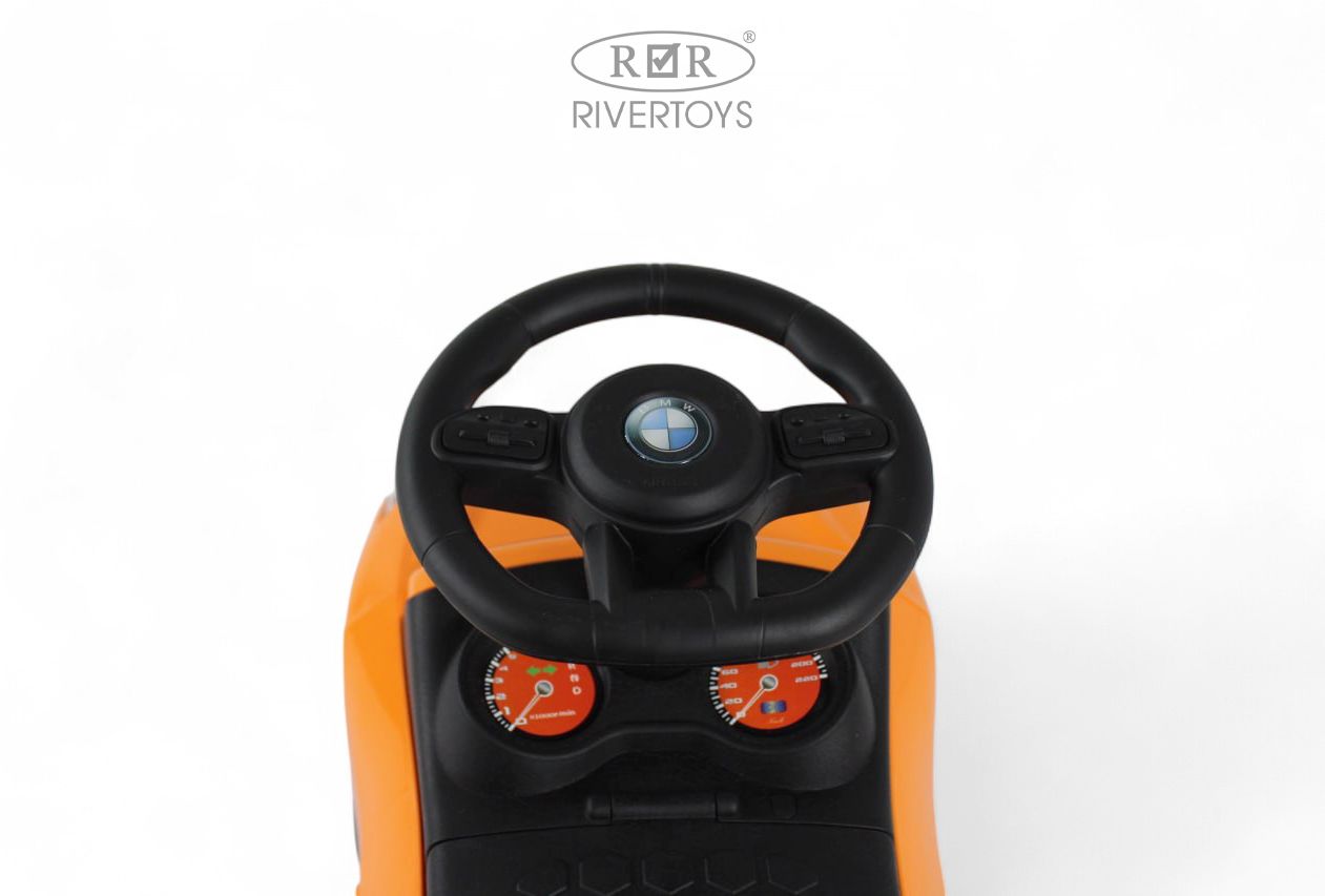 Каталка RIVERTOYS Z004ZZ-B-ORANGE оранжевый - фото 8