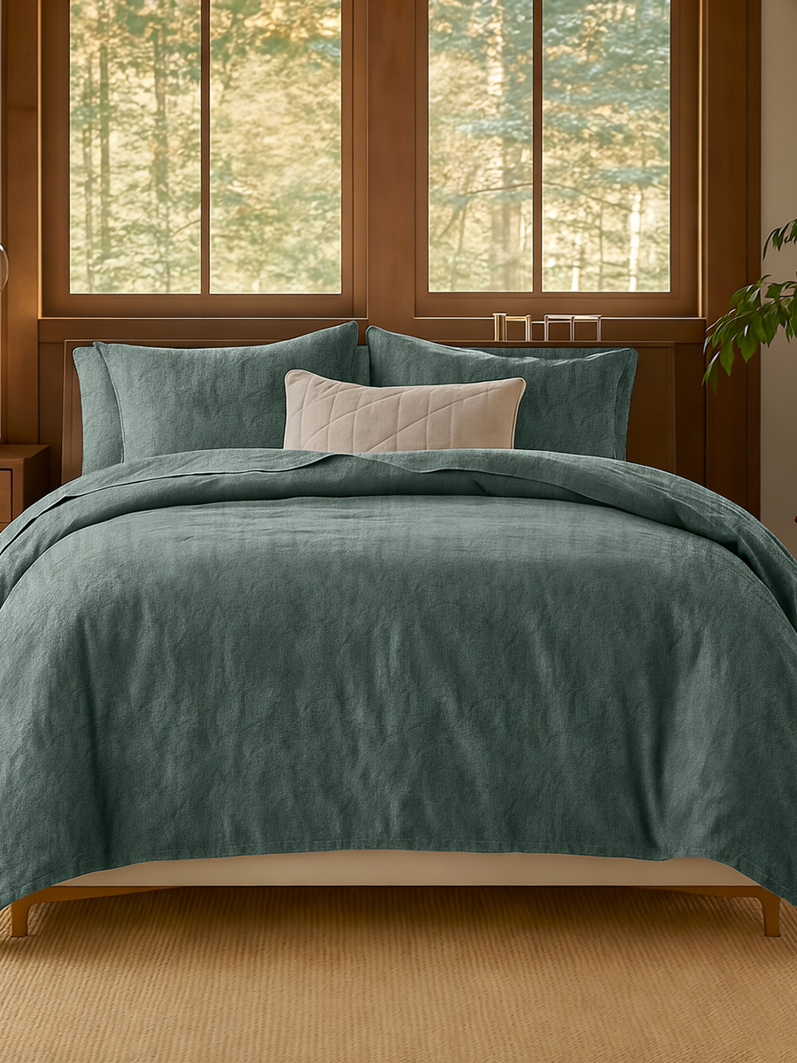 Комплект постельного белья BRAVO Organic хвоя 6 предм. - фото 14