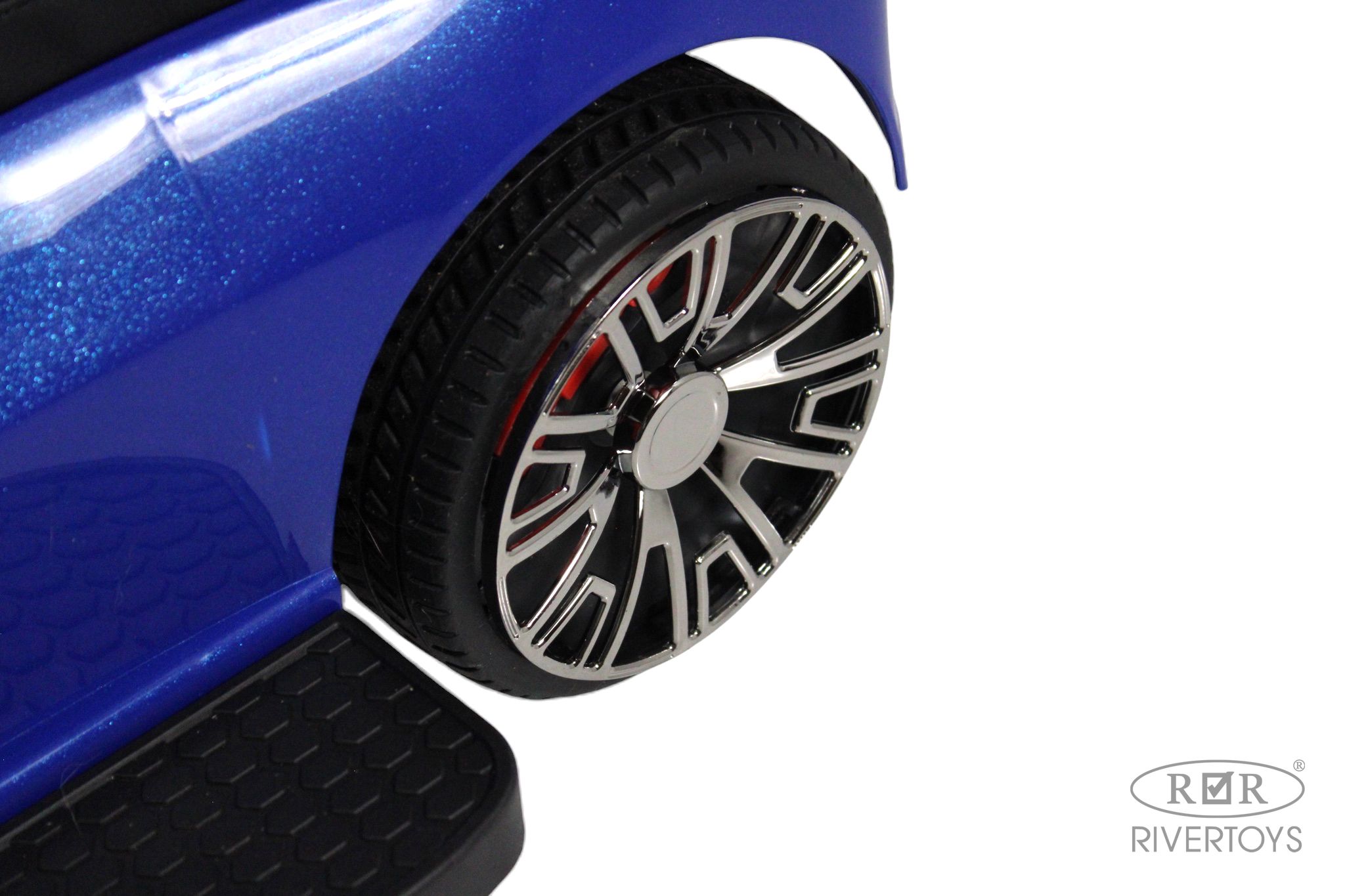 Каталка RIVERTOYS Z005ZZ-TP-BLUE синий - фото 5