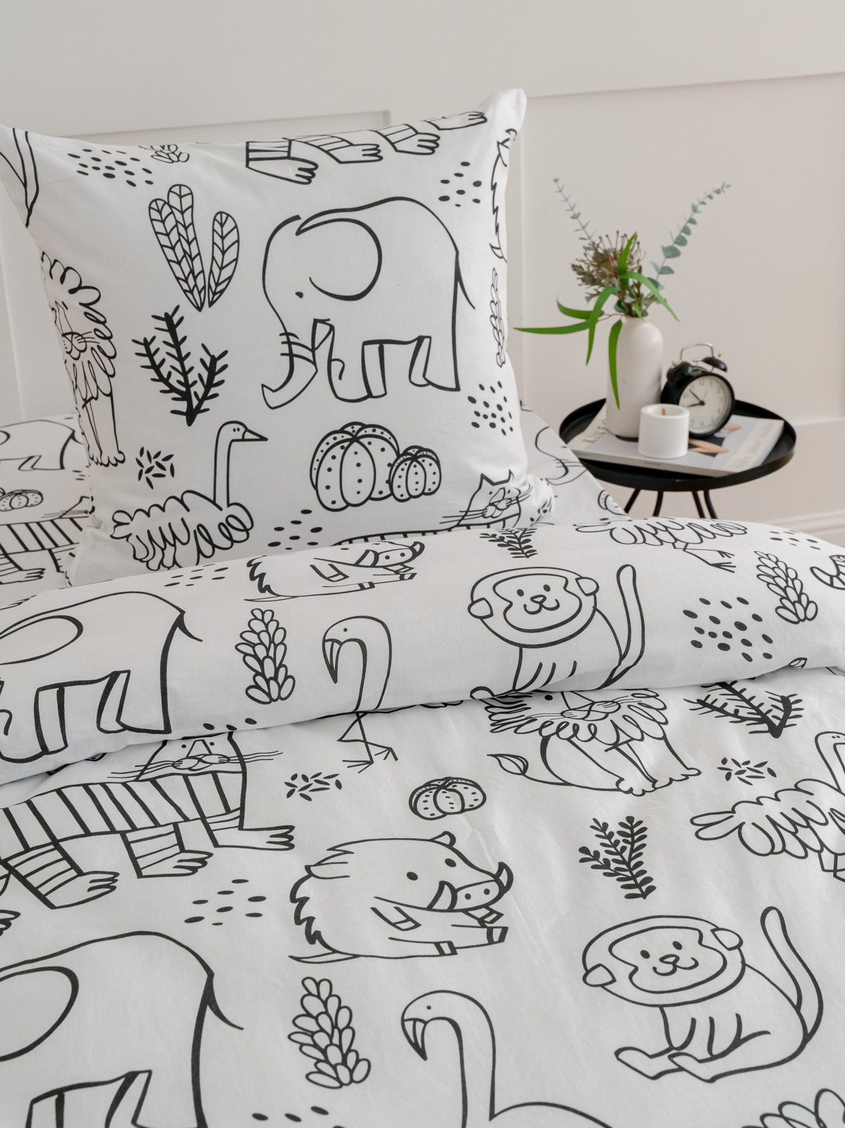 Комплект постельного белья Павлинка Звери полутораспальный - фото 8