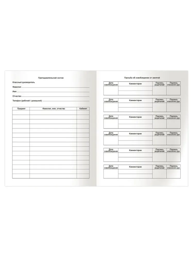 Дневник школьный BG 1 11 класс для мальчика и девочки 48 листов твердая обложка - фото 5