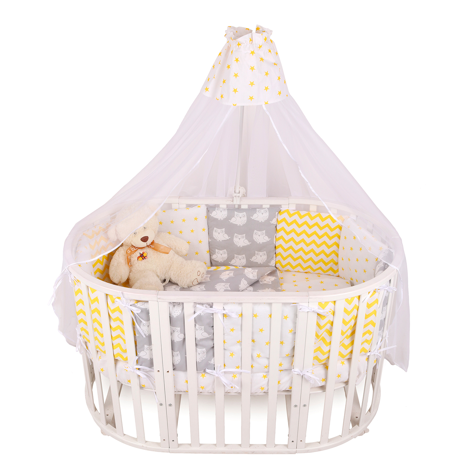Комплект постельного белья Amarobaby Совята 4 предм. - фото 3