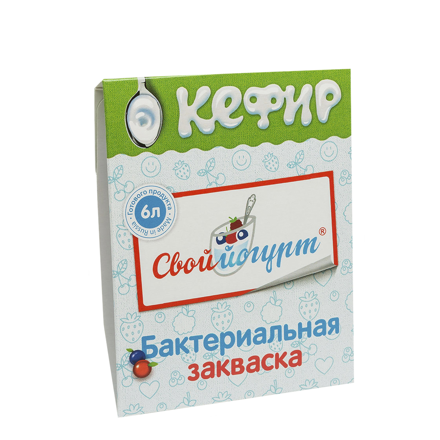 Закваска для кефира Свой йогурт 2 порции - фото 1