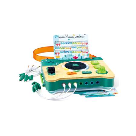 Игрушка музыкальная Hape Лаборатория мелодий синтезатор, аксессуар, пианино, мелодика