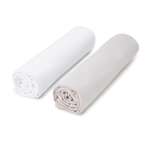 Комплект пеленок Happy Baby 2шт Beige-White 90104