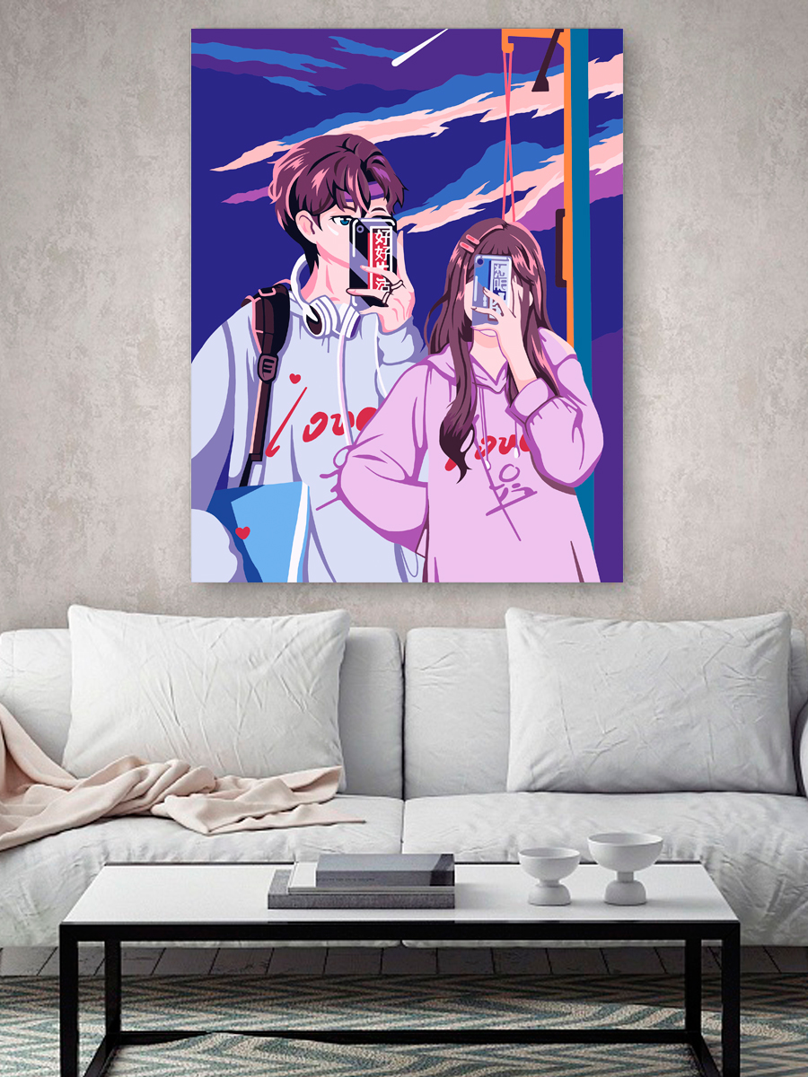 Картина по номерам Hobby Paint Селфи в ассортименте - фото 3
