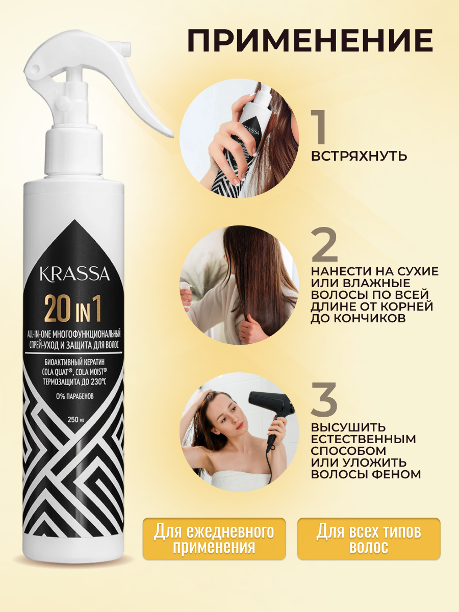 Спрей KRASSA 250 мл - фото 3