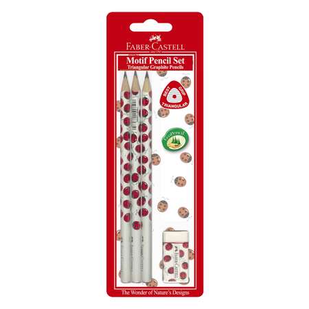 Карандаши чернографитные Faber Castell 3 шт.