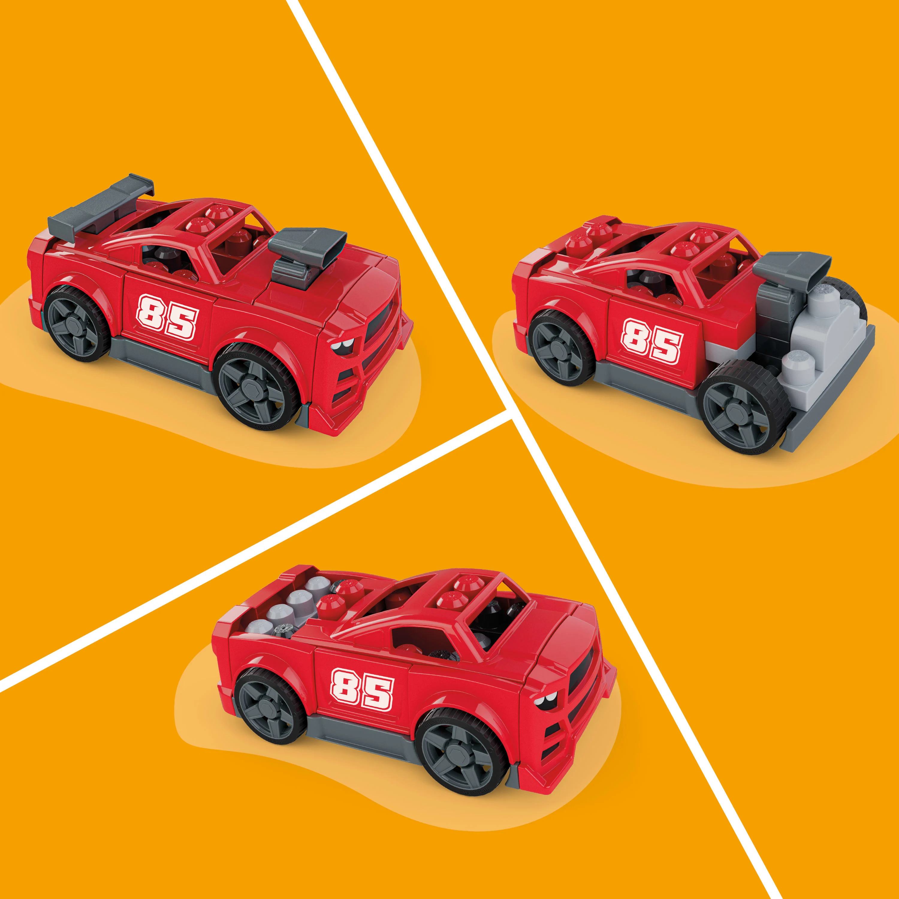 Конструктор Mega Bloks Build and Go Race Car 26 дет. - фото 2