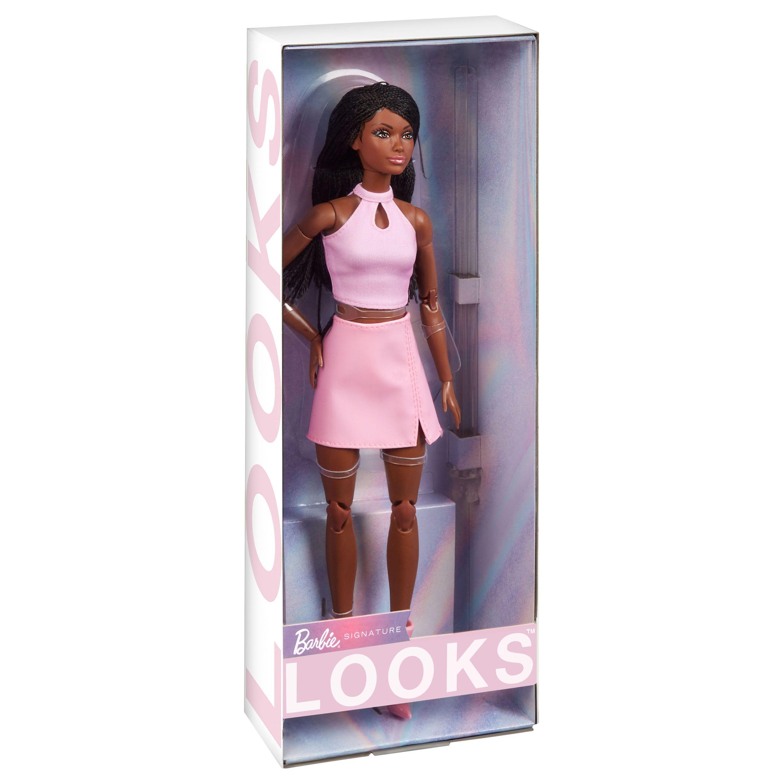 Кукла модельная Barbie Signature Looks Брюнетка HRM13 - фото 8