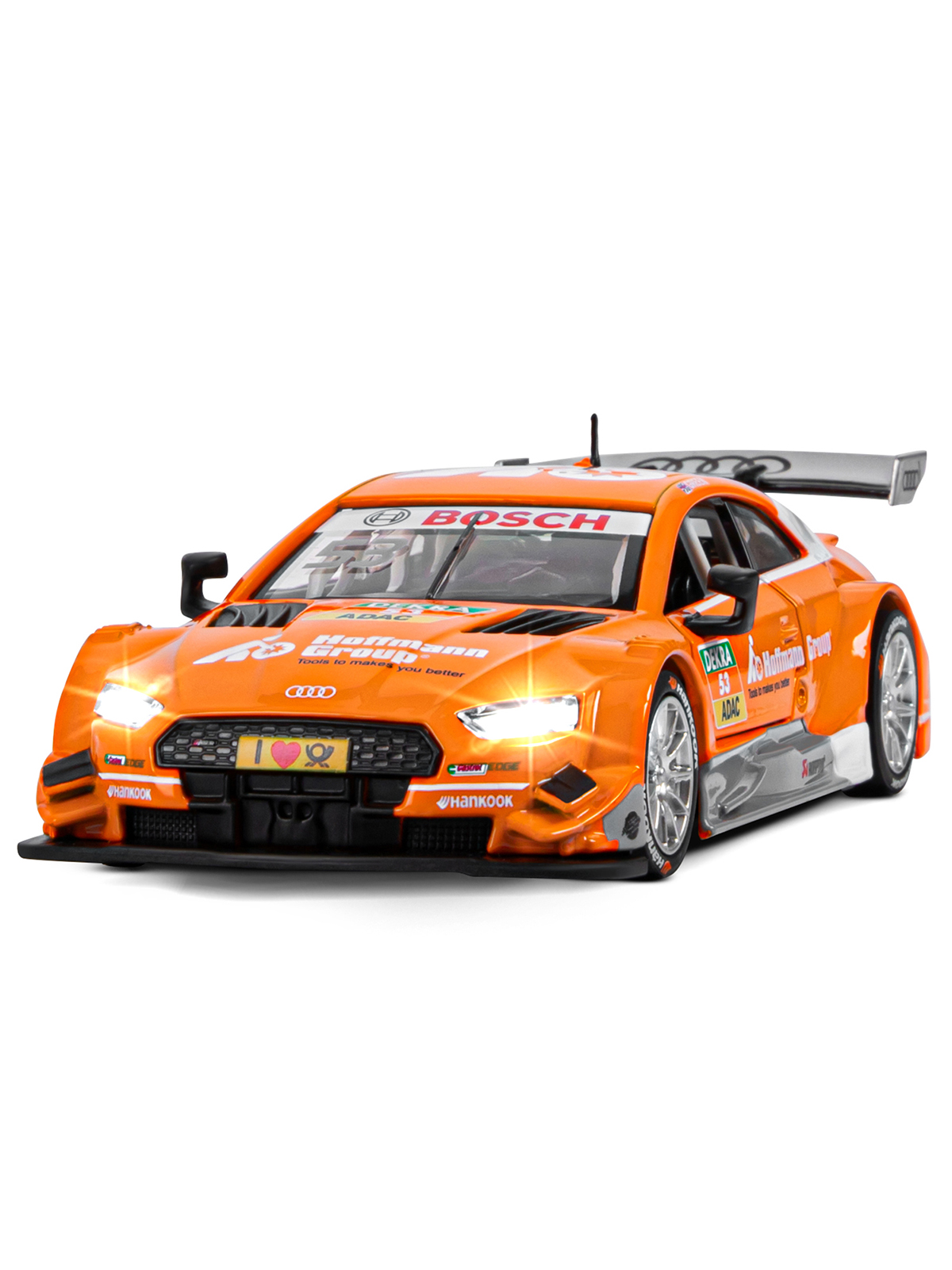 Автомобиль АВТОпанорама Audi RS5 DTM 1:32 JB1251323 - фото 10