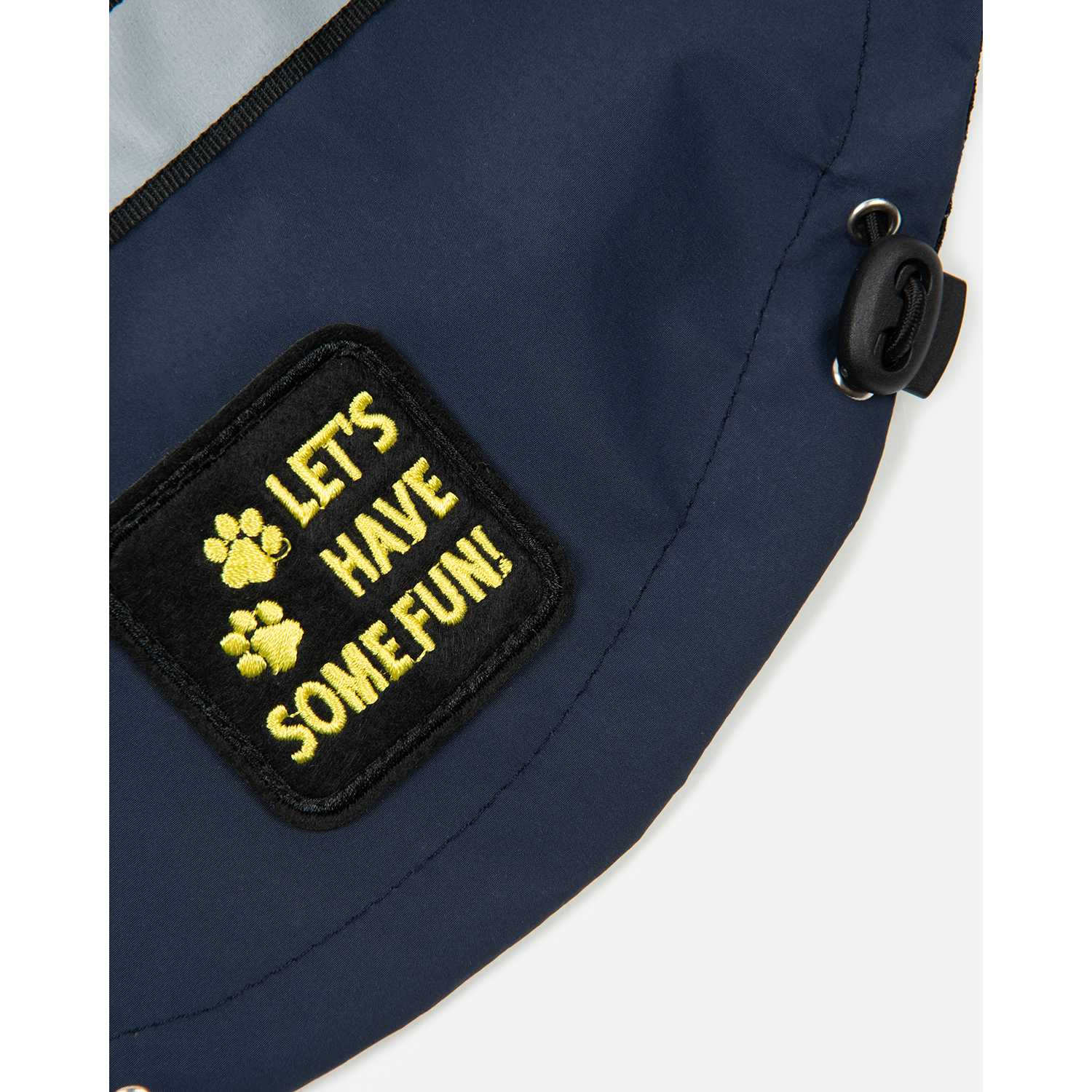 Куртка-дождевик для собак Зоозавр тёмно-синяя 55 - фото 3