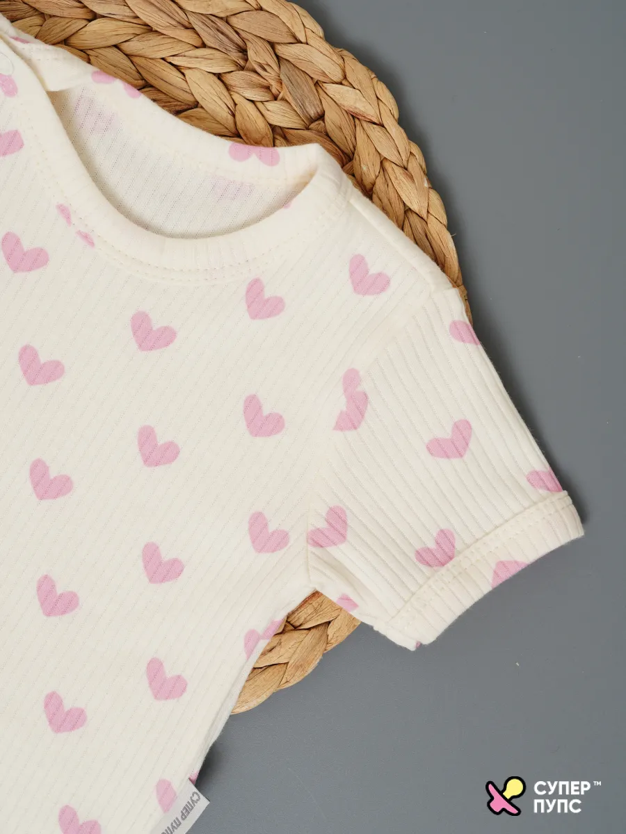 Футболка 4 шт Супер Пупс нбр/4пр/футб/КН/2026/девочка - фото 22