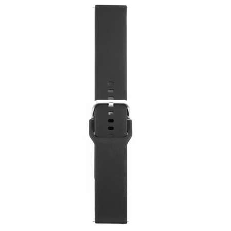 Ремешок RedLine для фитнес-браслета универсальный силиконовый 22 mm черный