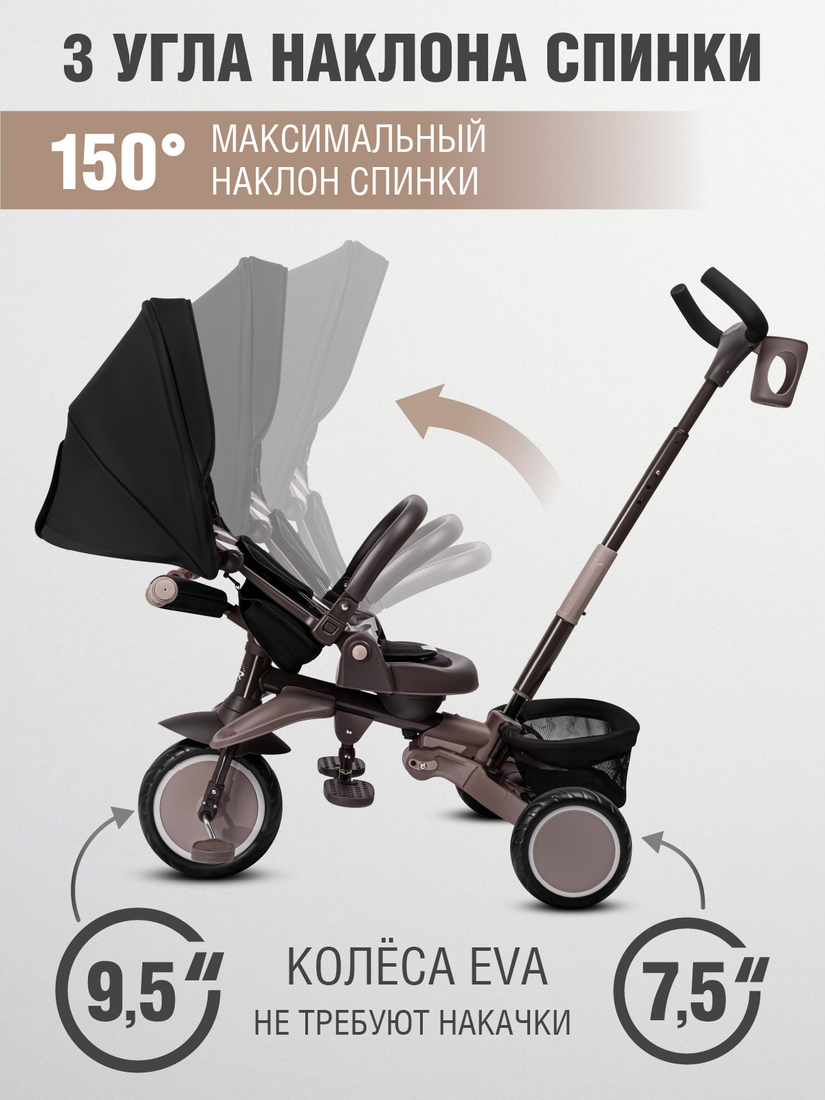 Трехколесный велосипед CITYRIDE - фото 6