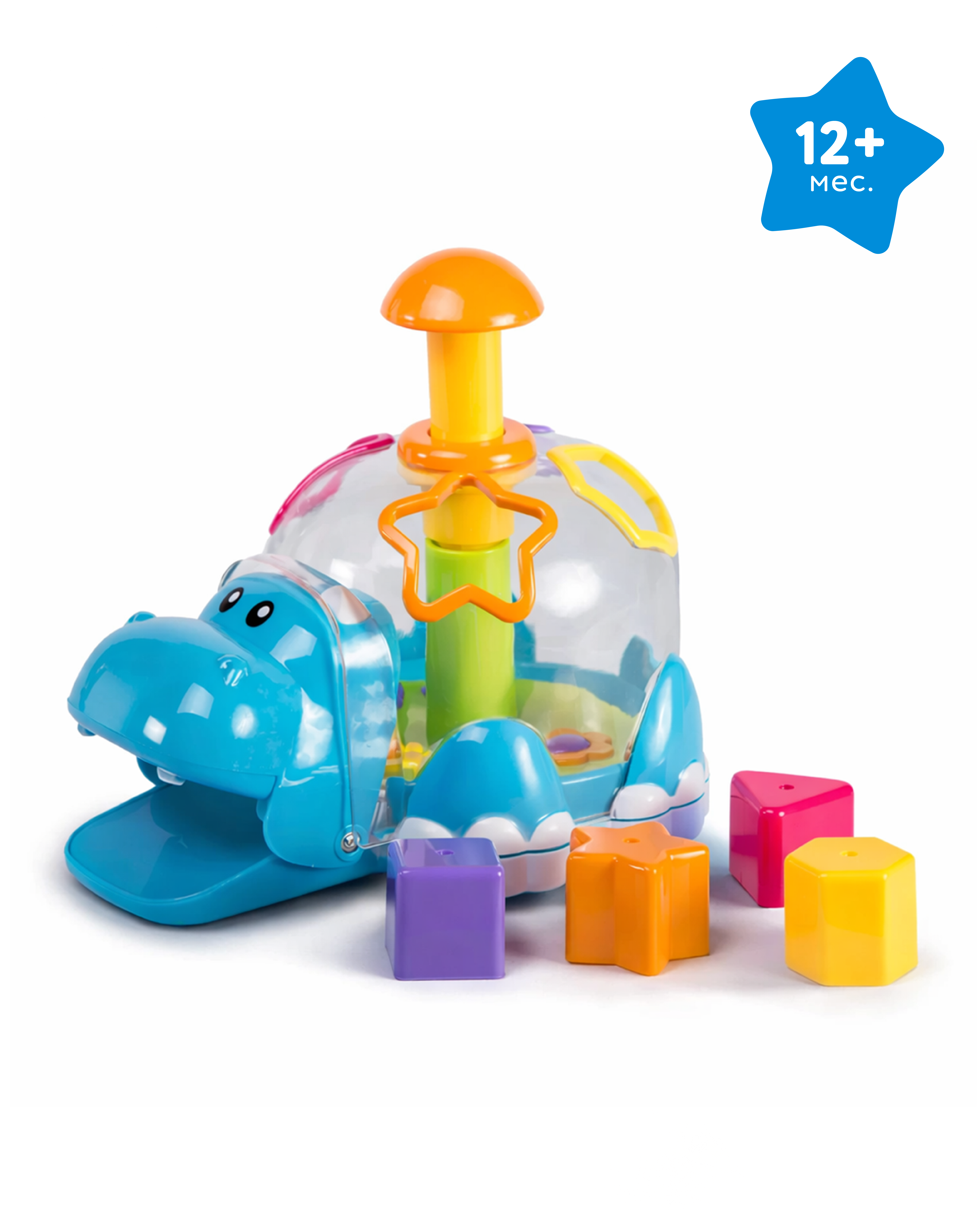 Игрушка BabyGo сортер Бегемот - фото 1