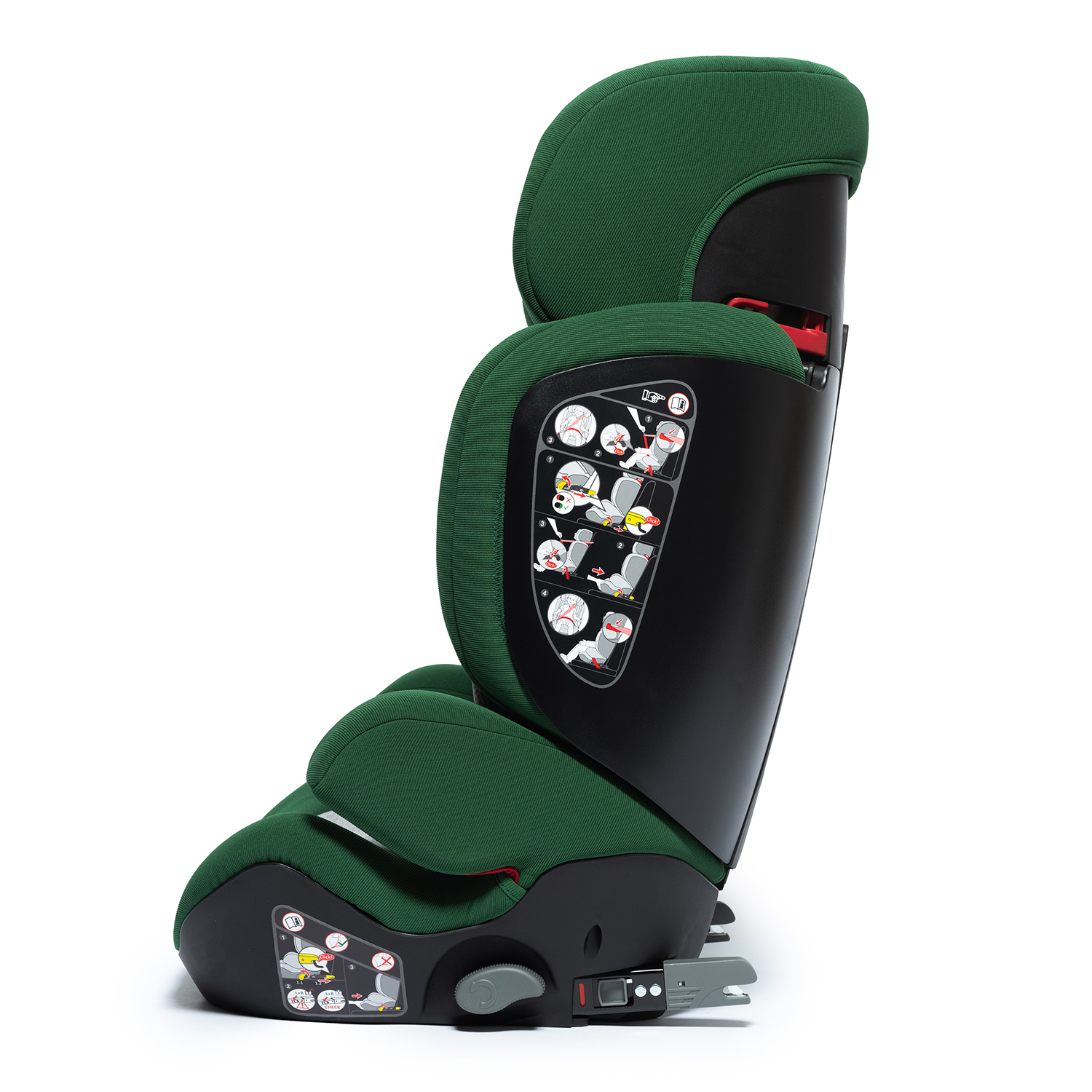 Автокресло Olsson Aurora Fix Sport Green Isofix 2/3 (15-36 кг) зеленый - фото 7