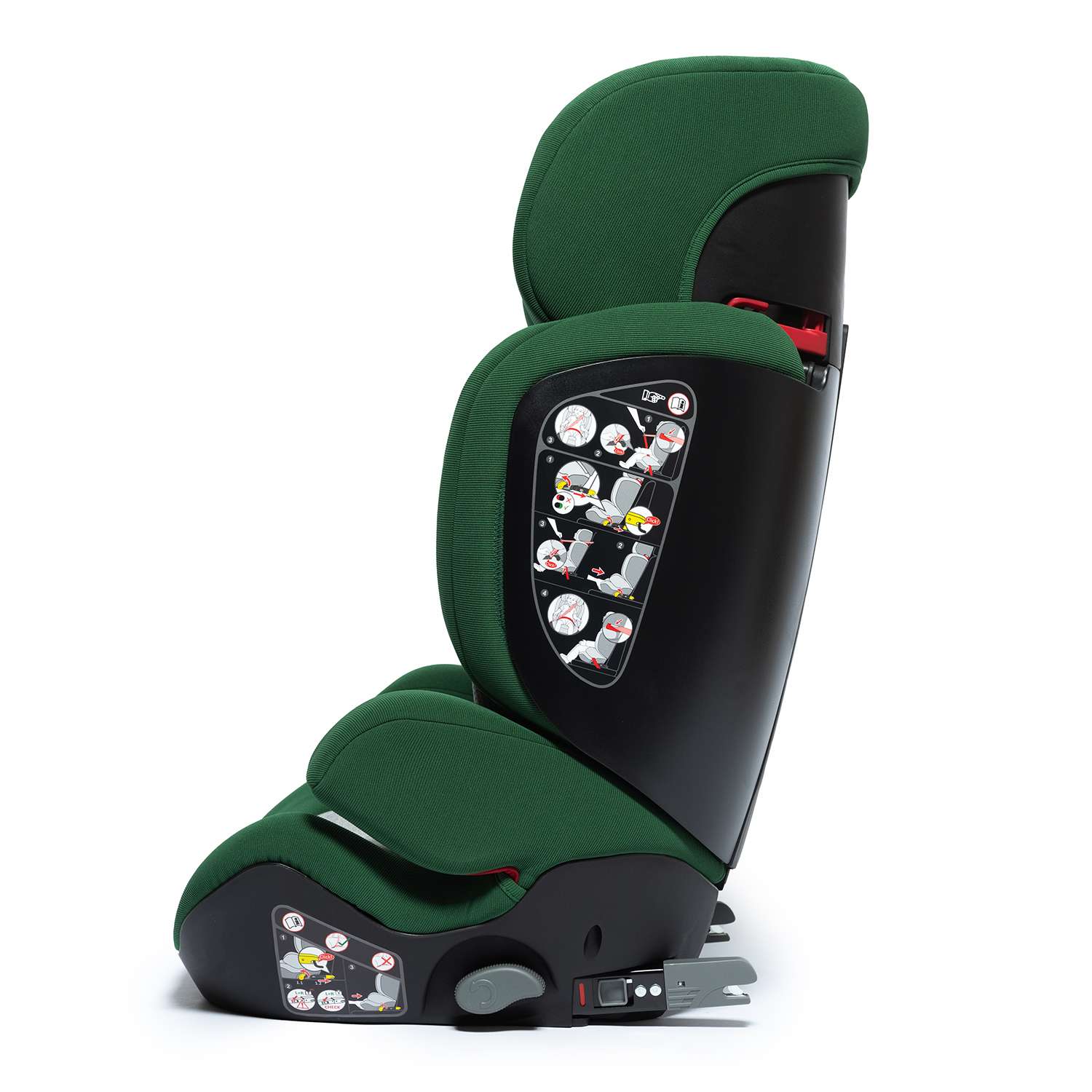 Автокресло Olsson Aurora Fix Sport Green Isofix 2/3 (15-36 кг) - фото 7