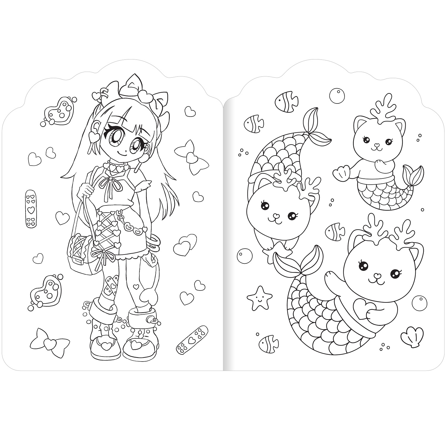 Книга ND PLAY Суперраскраска с любимыми героями Аниме - фото 4