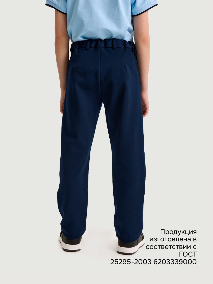 Брюки NIKASTYLE 2ш20925 синий - фото 5