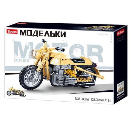 Конструктор SLUBAN Мотоцикл блочный