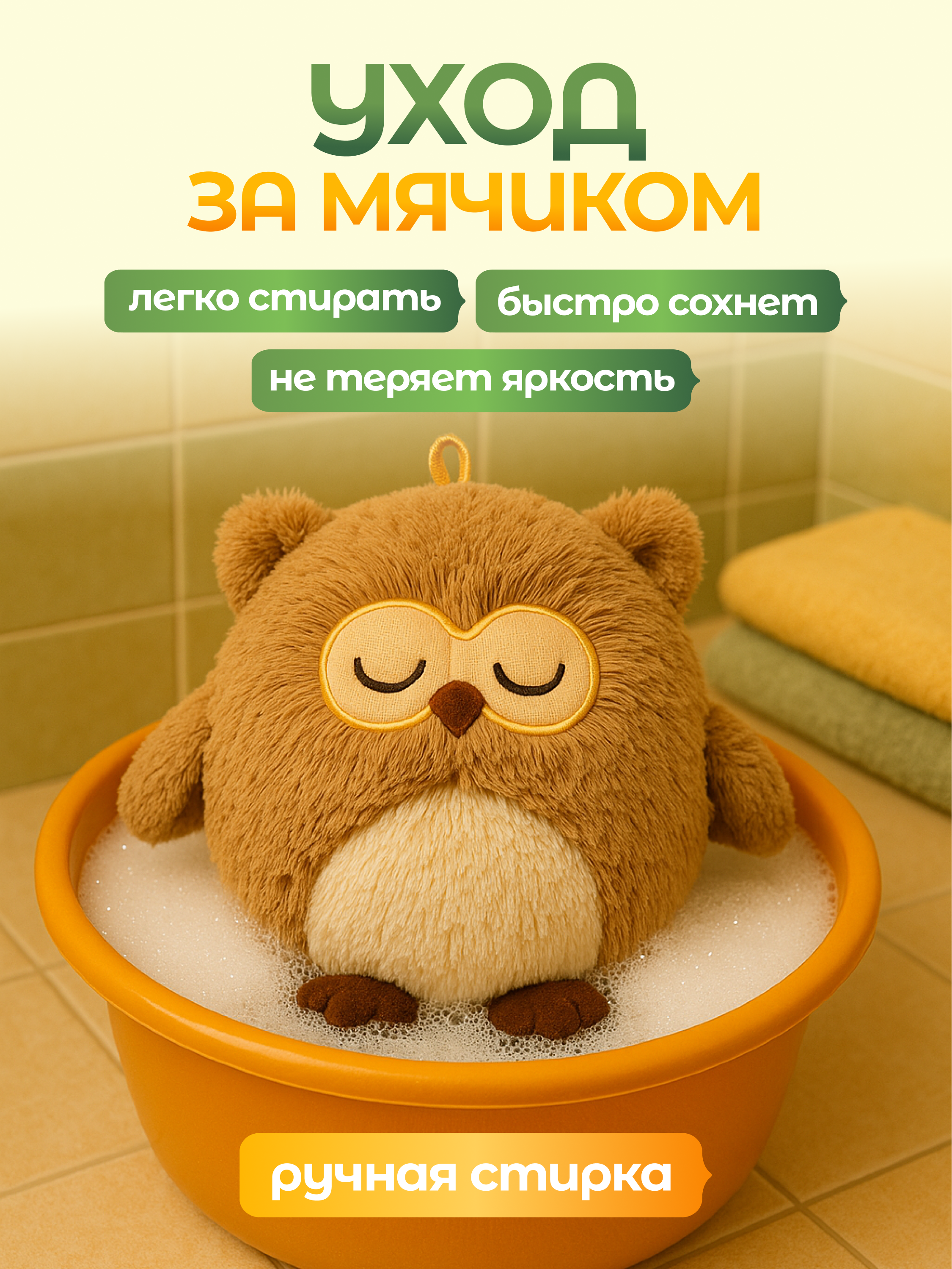 Мягкая игрушка Magic Stories сова - фото 3