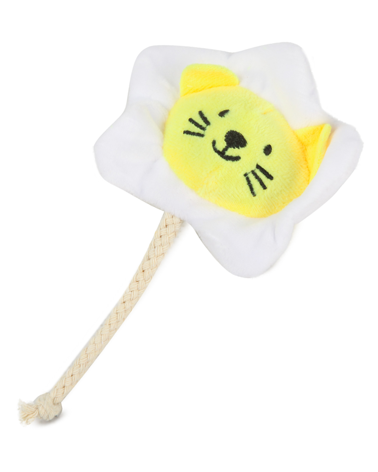 Игрушка для собак Barbaks Маленький Лёва мягкий с пищалкой шуршит 8.5*1.5*1.7см - фото 2