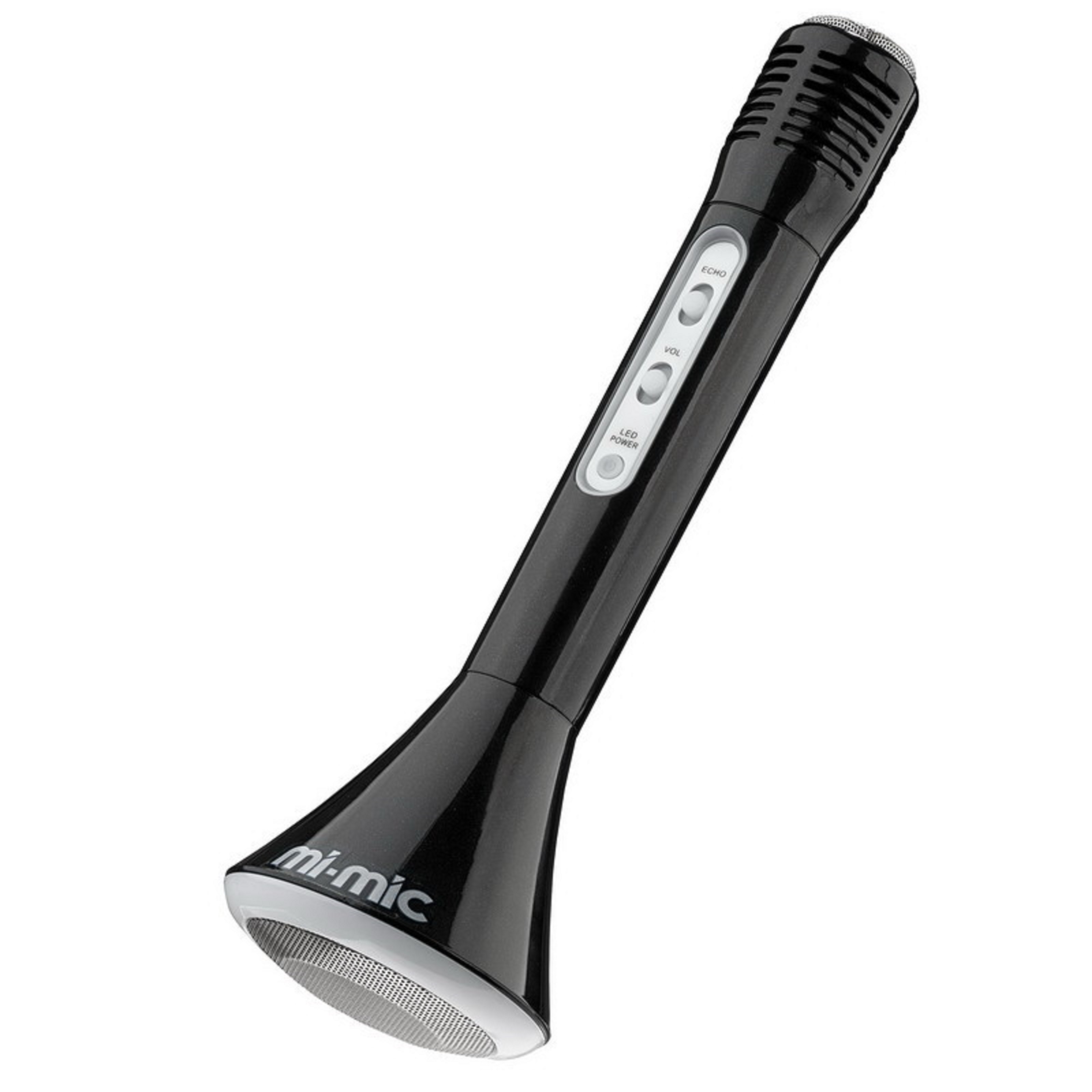 Микрофон Abtoys Mi-Mic Звезда караоке встроенный динамик черный - фото 1