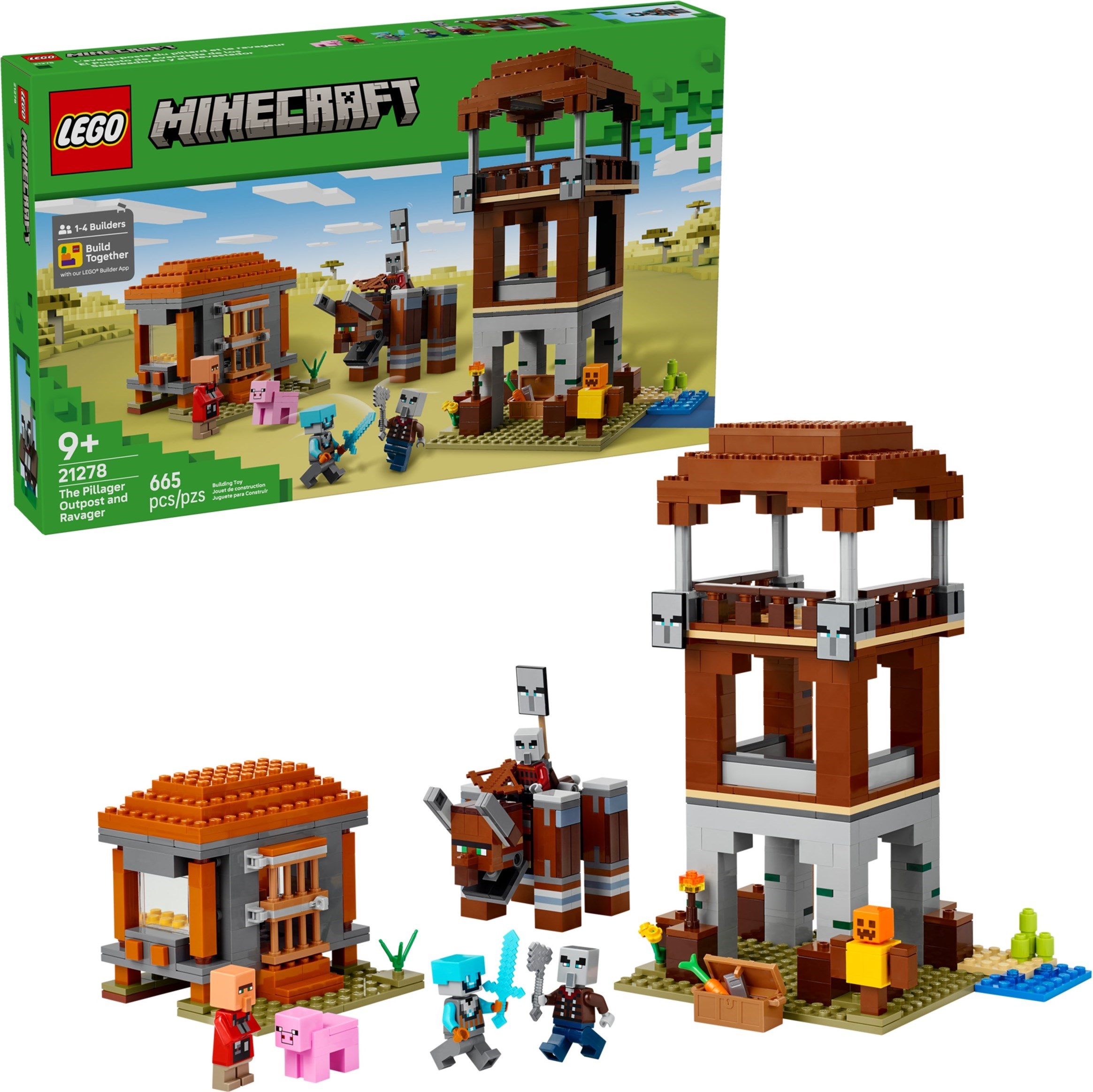 Конструктор LEGO Minecraft 21278 665 дет. - фото 2