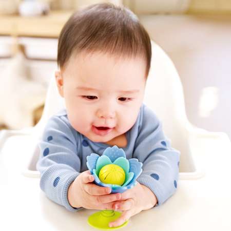 Игрушка Hape погремушка Голубой цветок