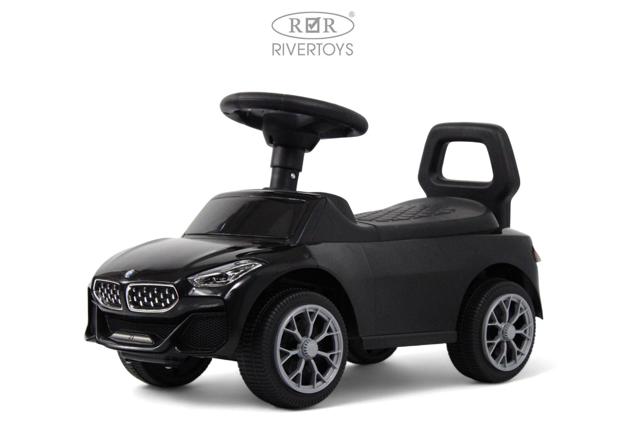 Каталка RIVERTOYS Z004ZZ-B-BLACK черный - фото 1