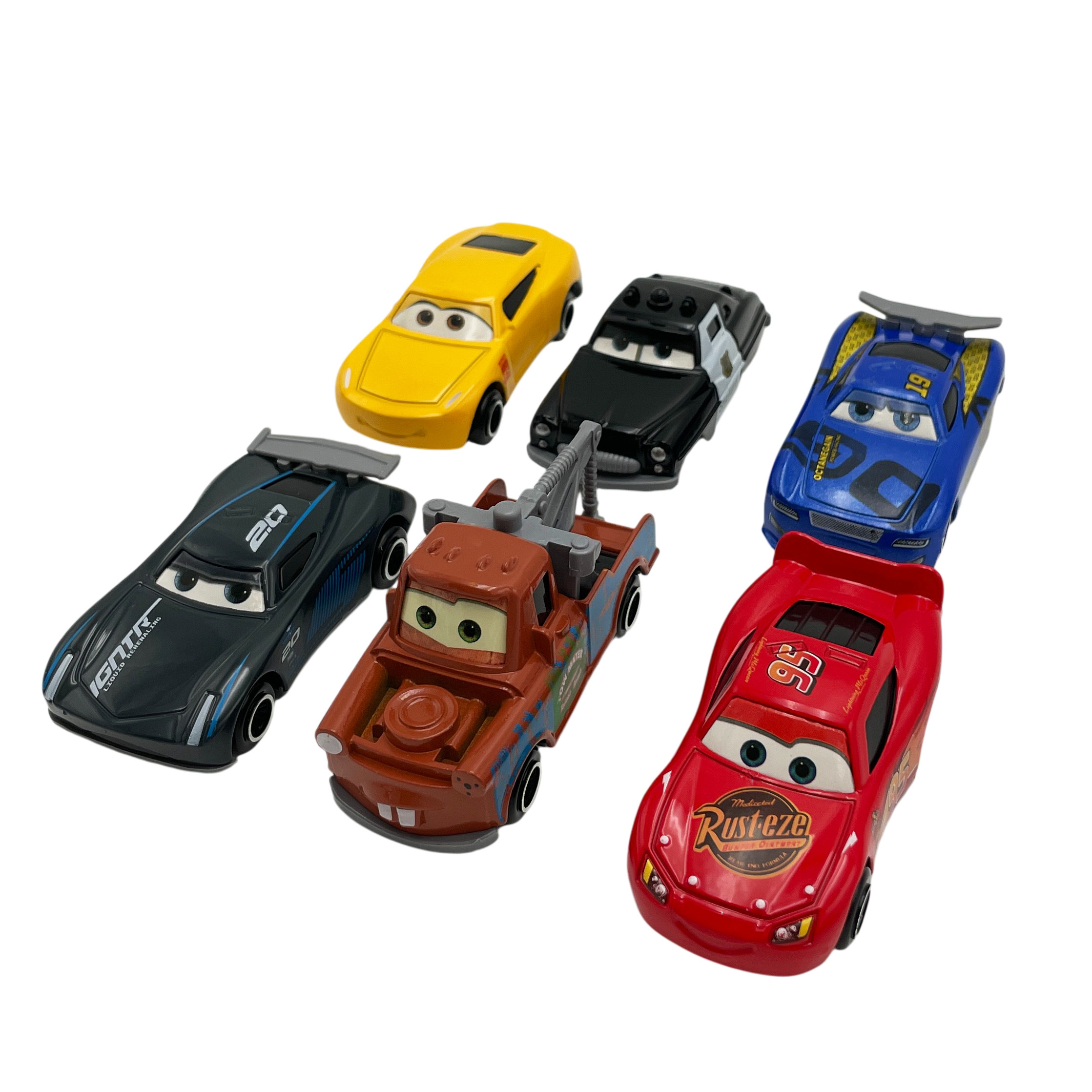 Игровой набор Zhorya Молния Маккуин McQueen 6 штук 829082 - фото 5