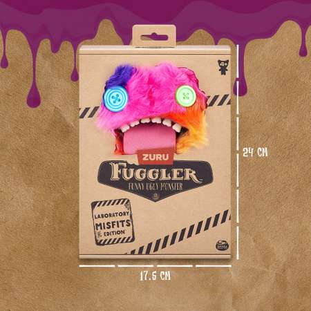 Игрушка мягкая FUGGLER Уга Буга Лабораторный эксперимент 24см 15702L