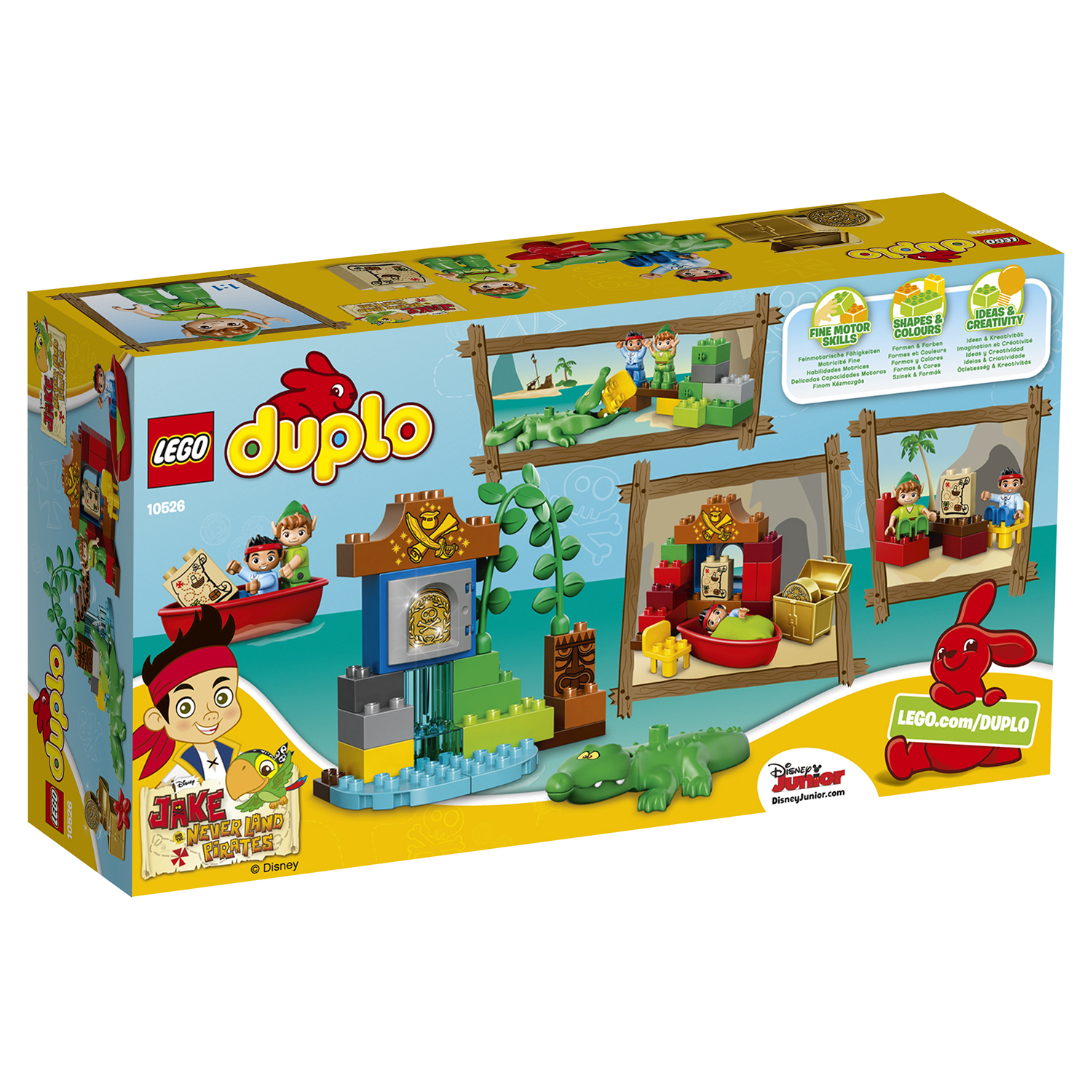 Конструктор LEGO DUPLO Питер Пэн в гостях у Джейка блочный - фото 3